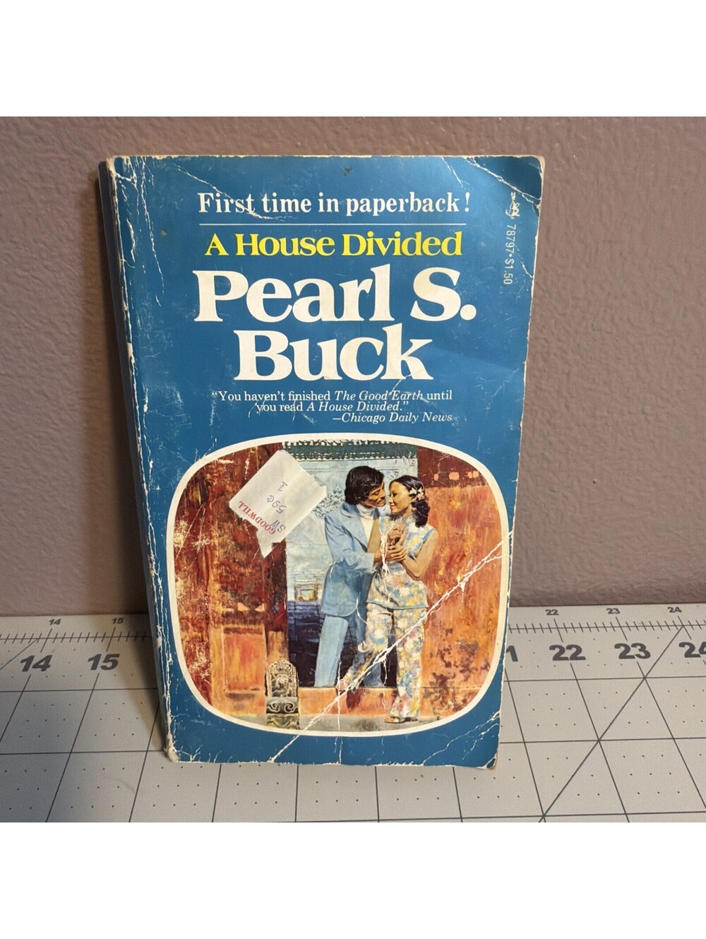 1975 A House Divided PB Pearl Buck Pocket Book Edition